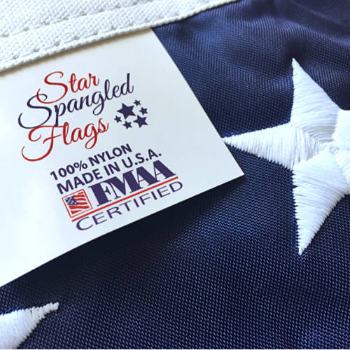 Nylon American flag